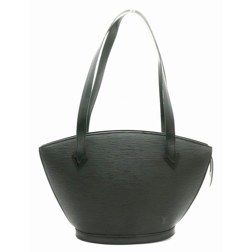 Louis Vuitton Epi Saint Jacques Poignee Long Shoulder Bag Tote Leather Noir